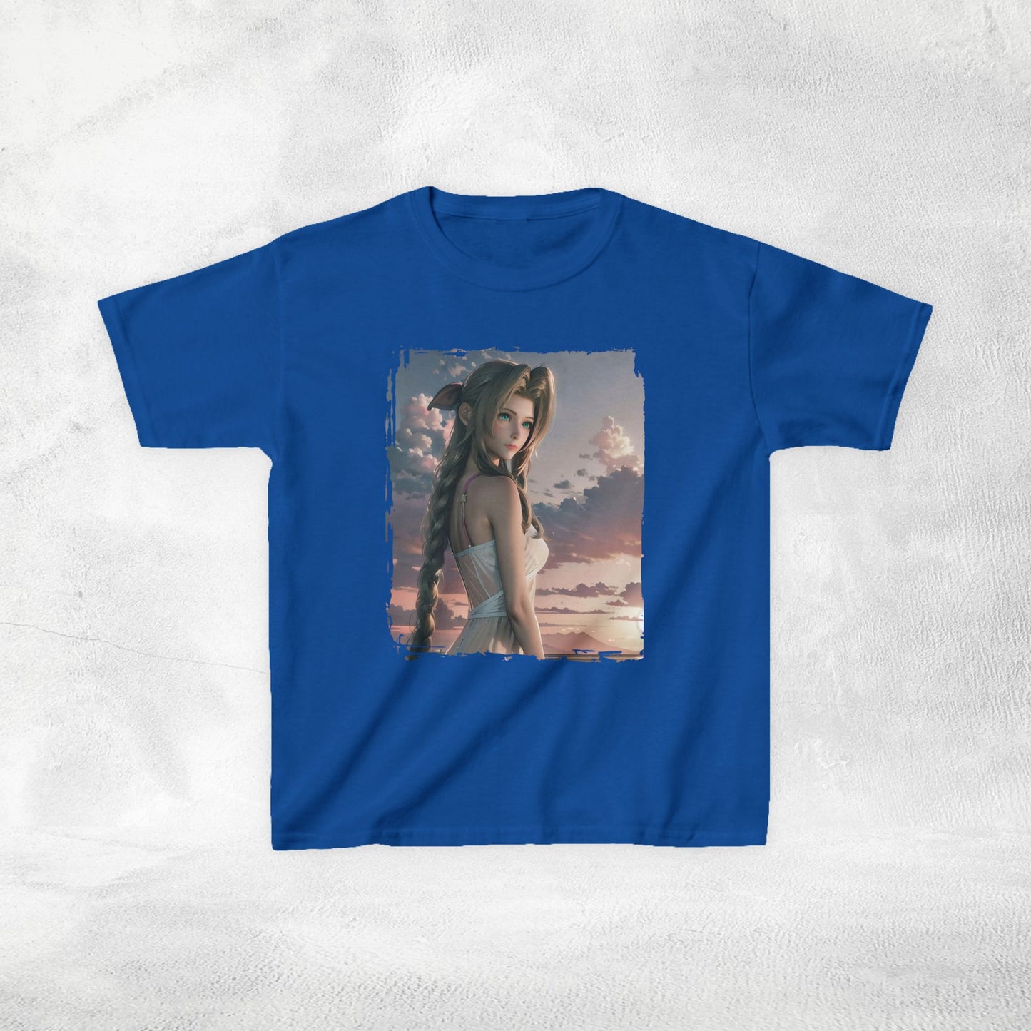 Kids gaming shirt Final Fantasy Aerith Gainsborough