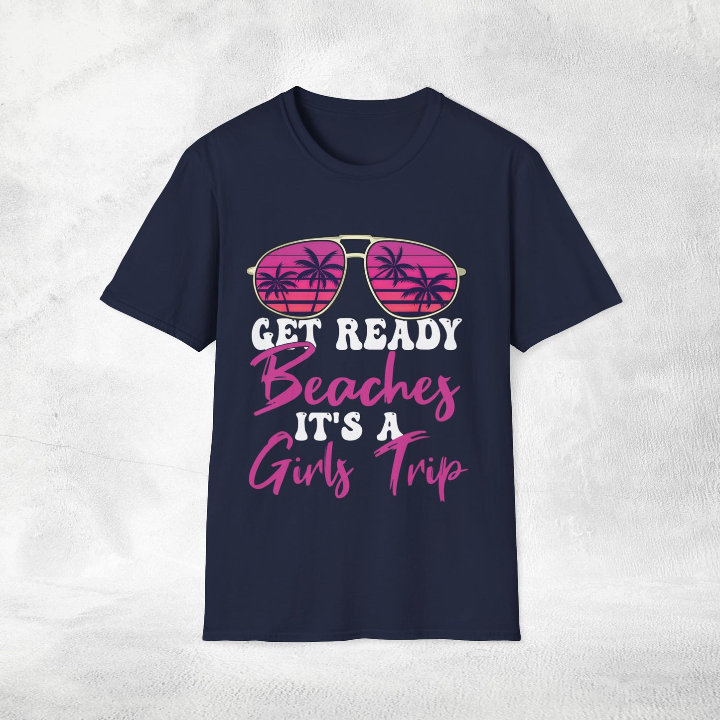 women shirt girls trip get ready beaches