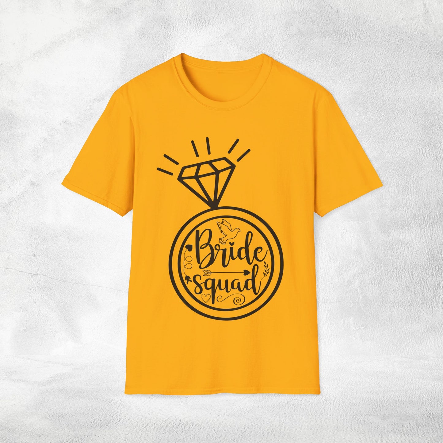 Women's T-Shirt bride squad bachelorette party