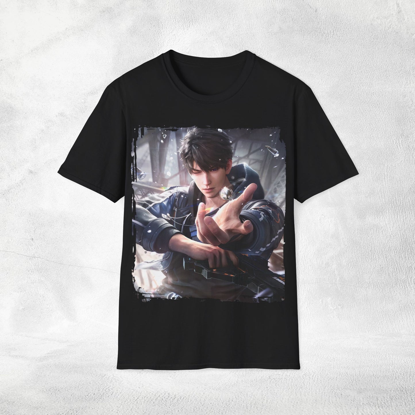 Unisex anime shirt Caleb Love and Deepspace