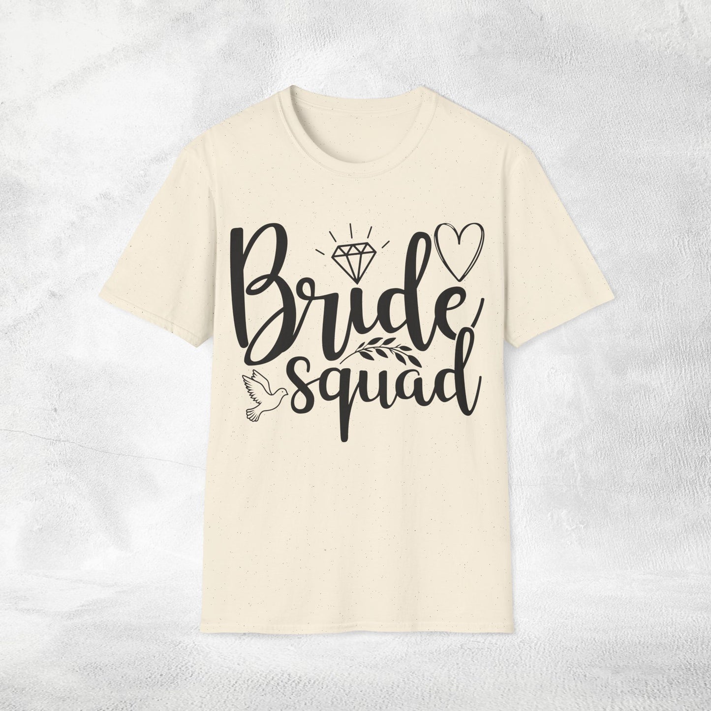 Women's T-Shirt bride squad bachelorette party