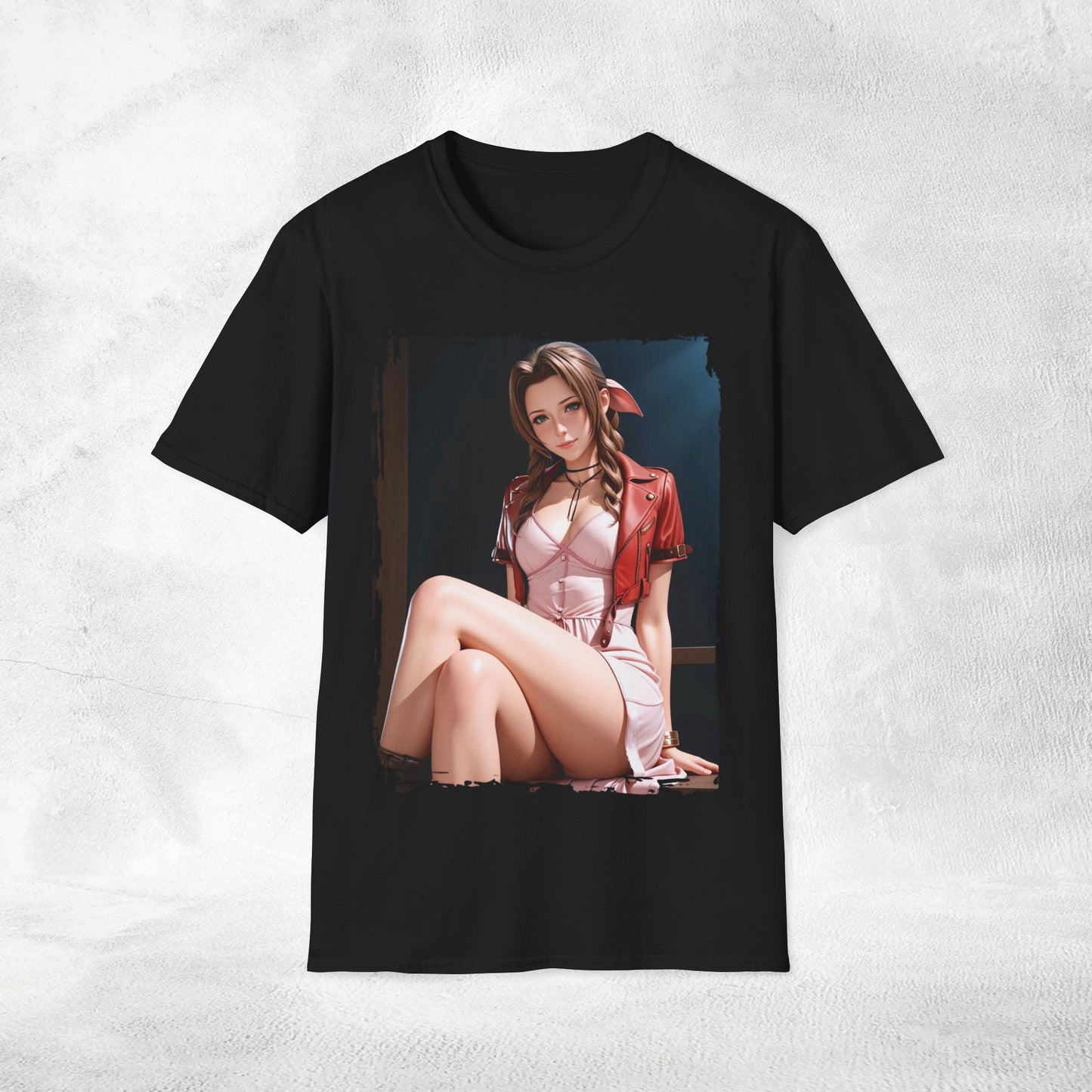 Unisex gaming shirt Final Fantasy Aerith Gainsborough