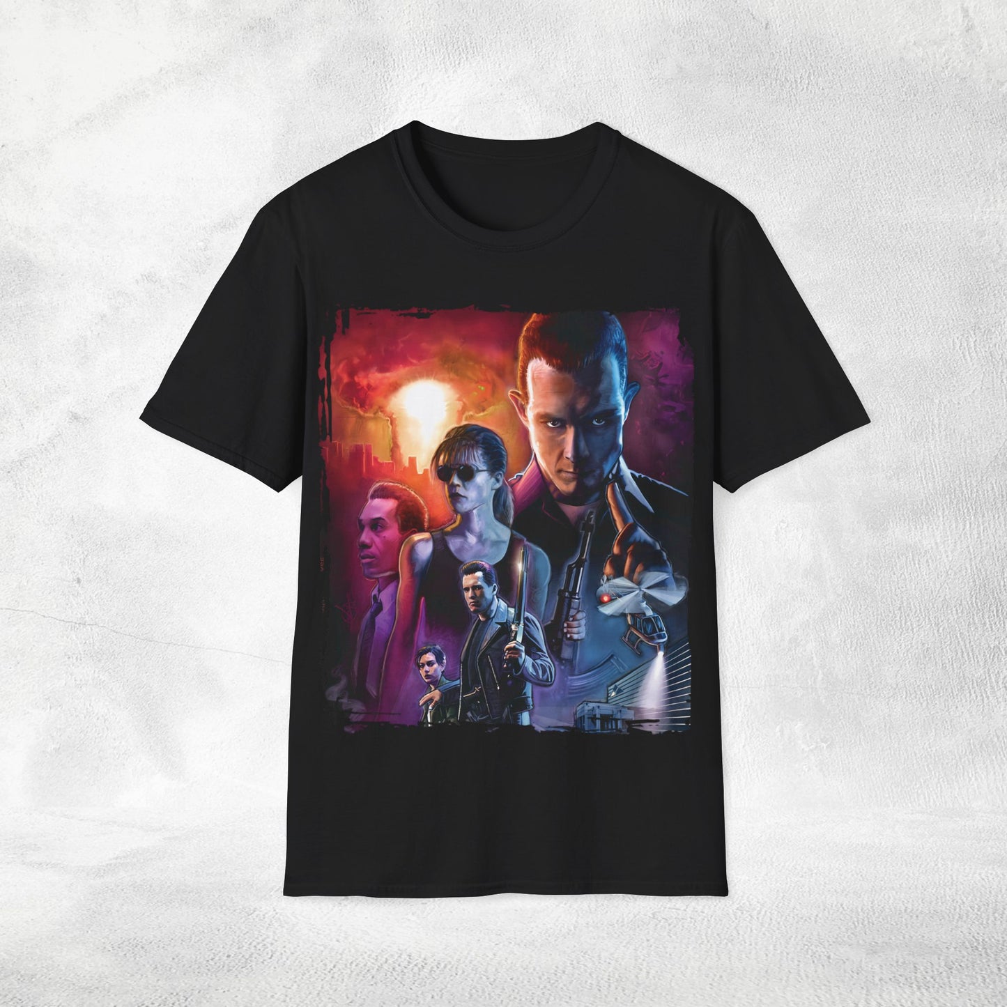 Unisex Terminator 2 cult movies shirt