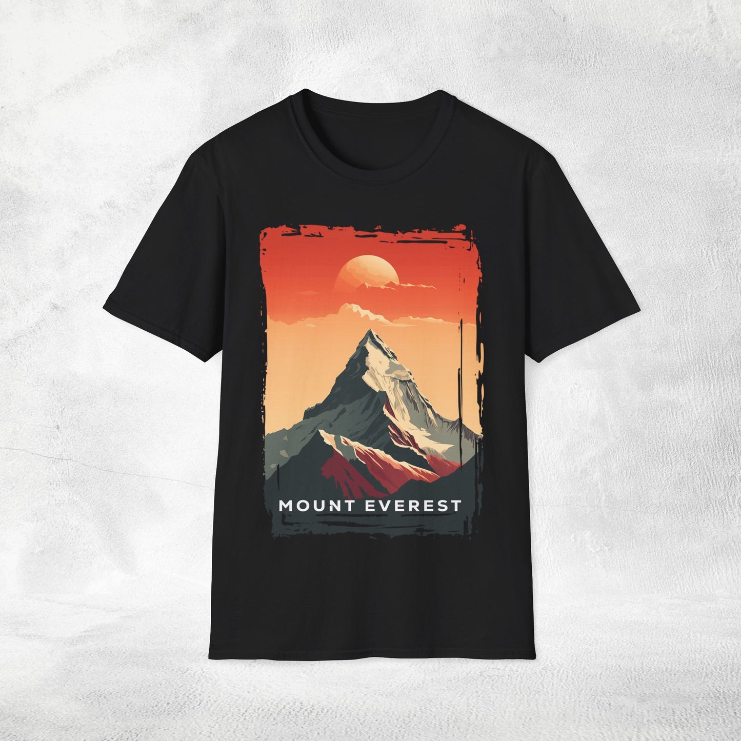 Women T-shirt Mount Everest vacation tee