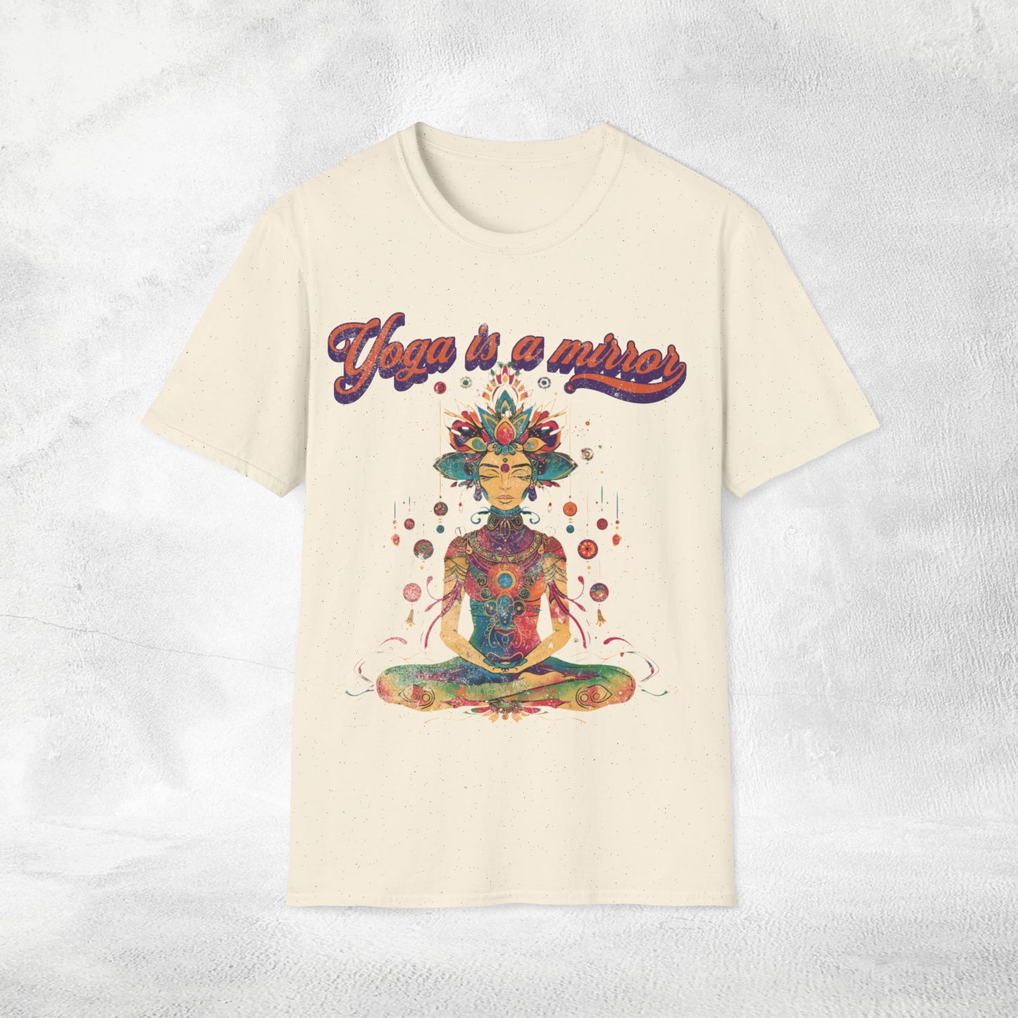 Women's yoga shirt Yoga is a mirror