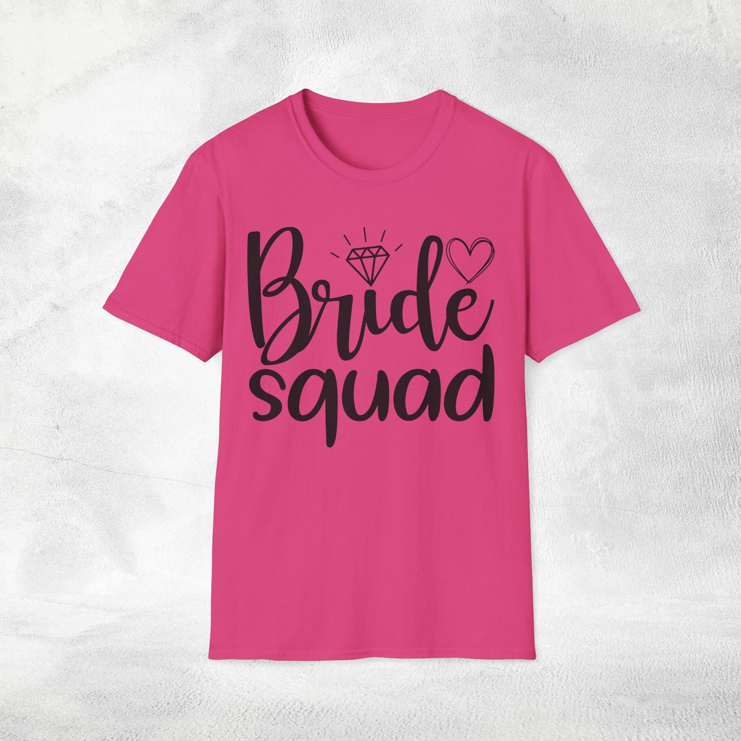 Women's T-Shirt bride squad bachelorette party