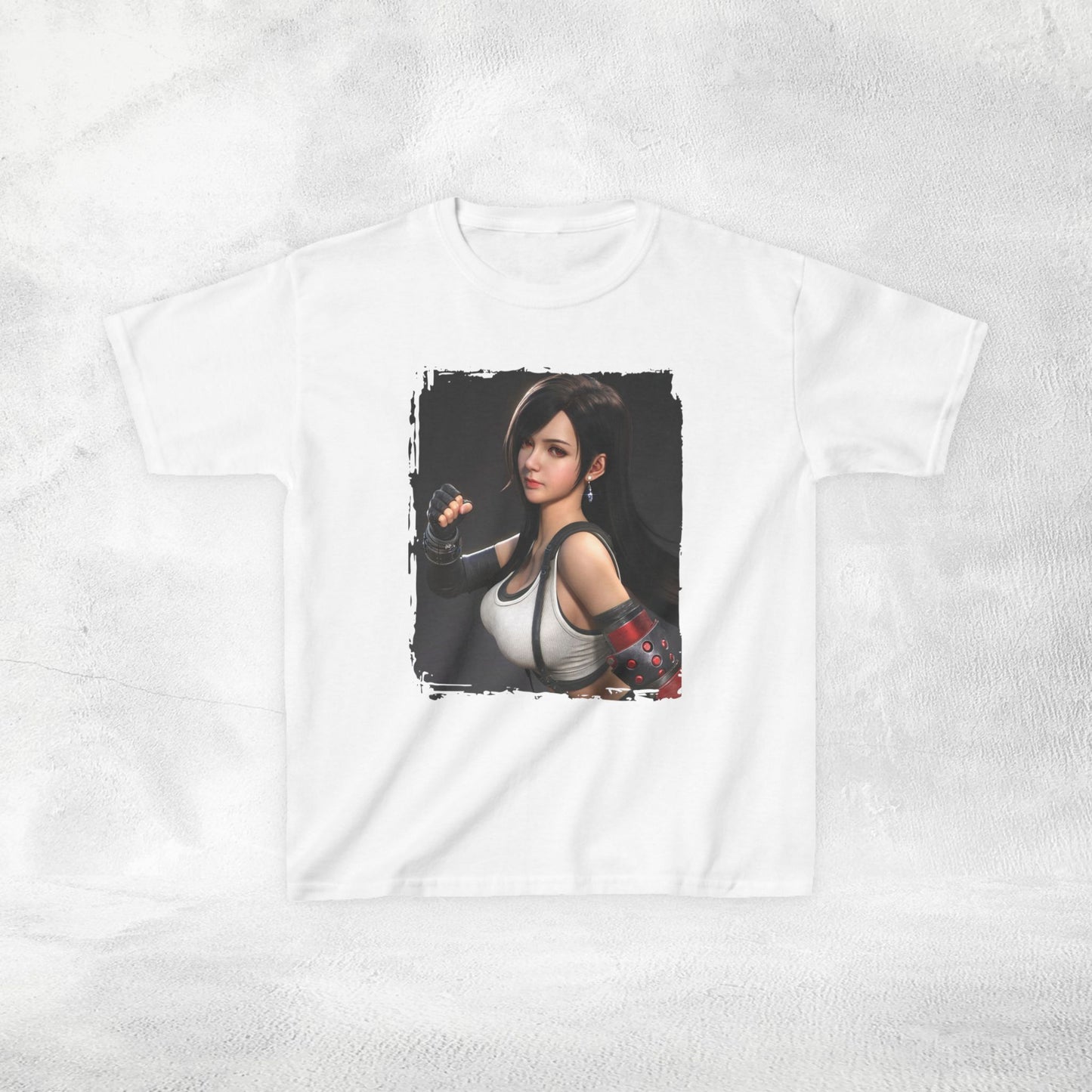 Kids gaming shirt Final Fantasy Tifa Lockhart