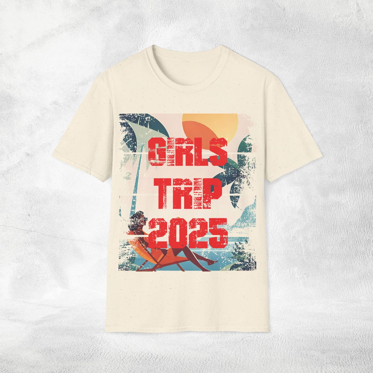 Women's T-shirt girls trip 2025