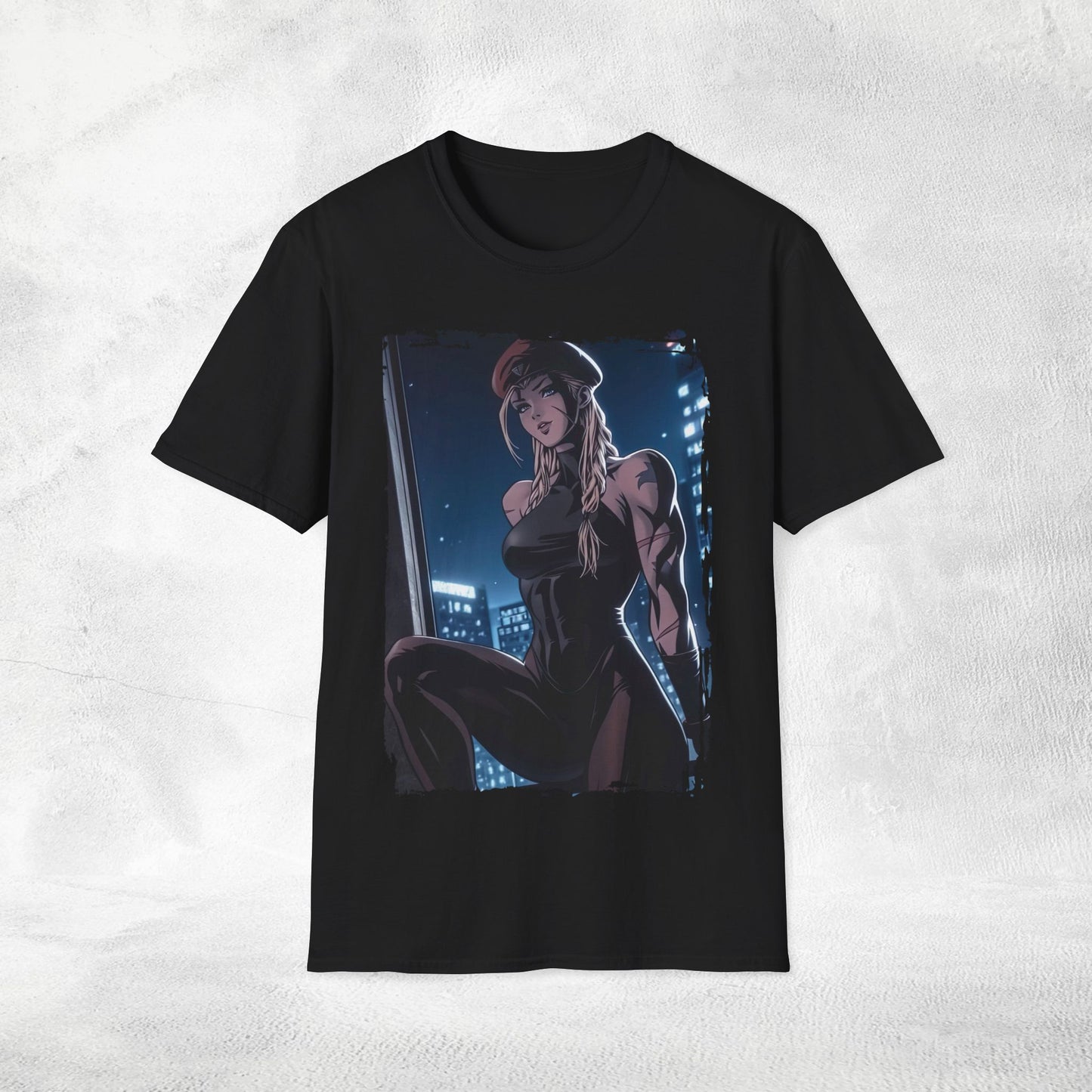 Unisex gaming shirt Street Fighter Cammy