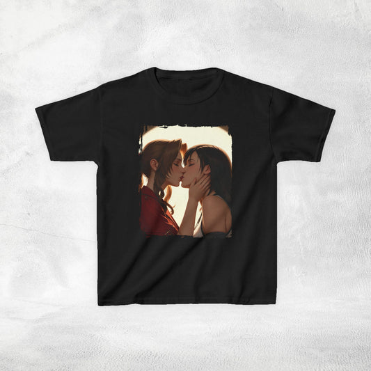 Kids gaming shirt Final Fantasy Tifa Lockhart and Aerith Gainsborough