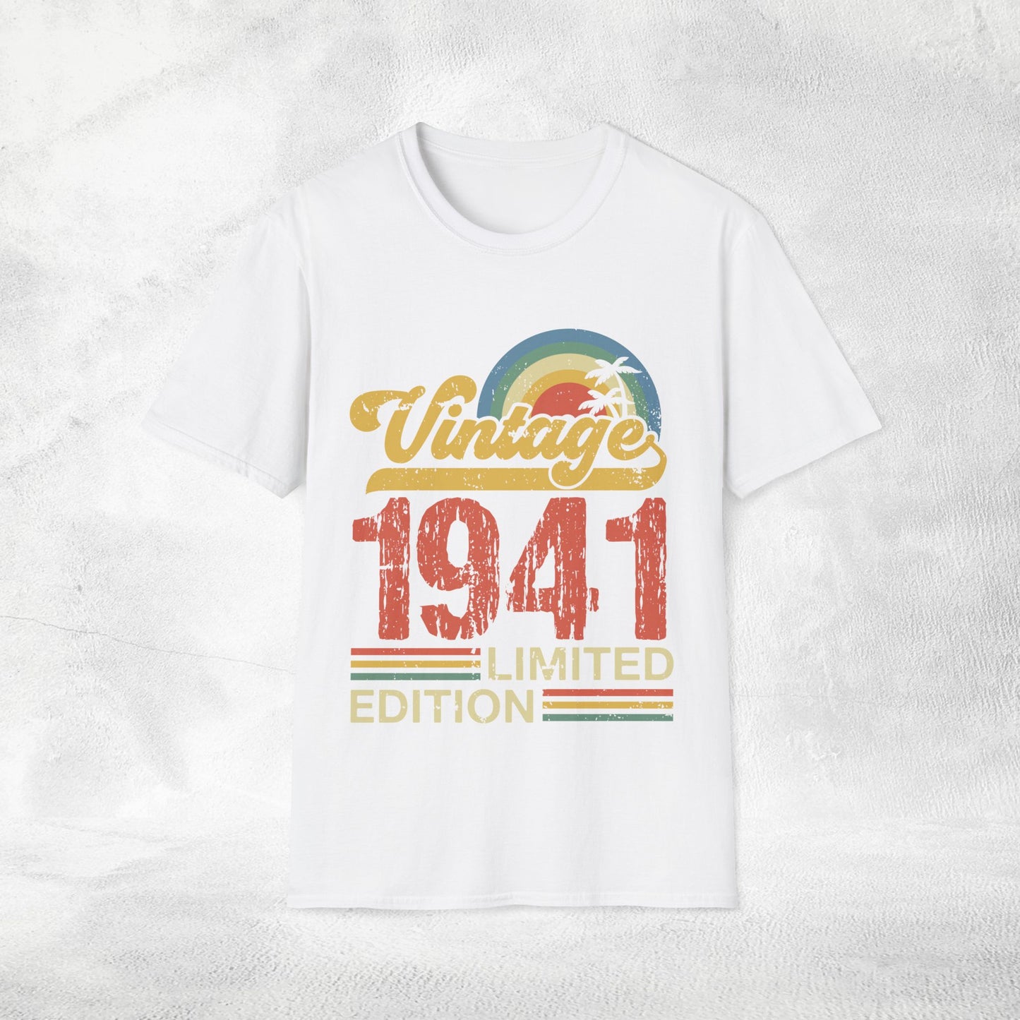 Unisex year of birth shirt 1941