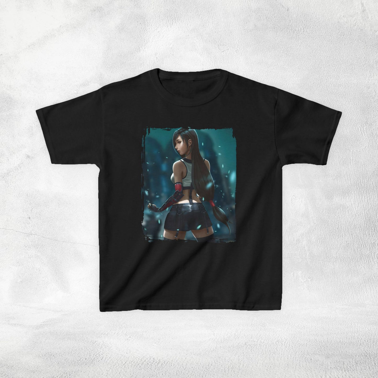 Kids gaming shirt Final Fantasy Tifa Lockhart
