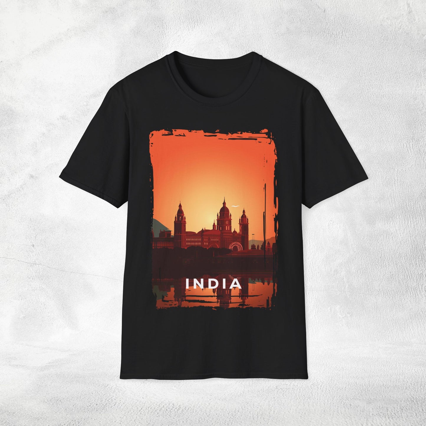 Women T-shirt India vacation tee