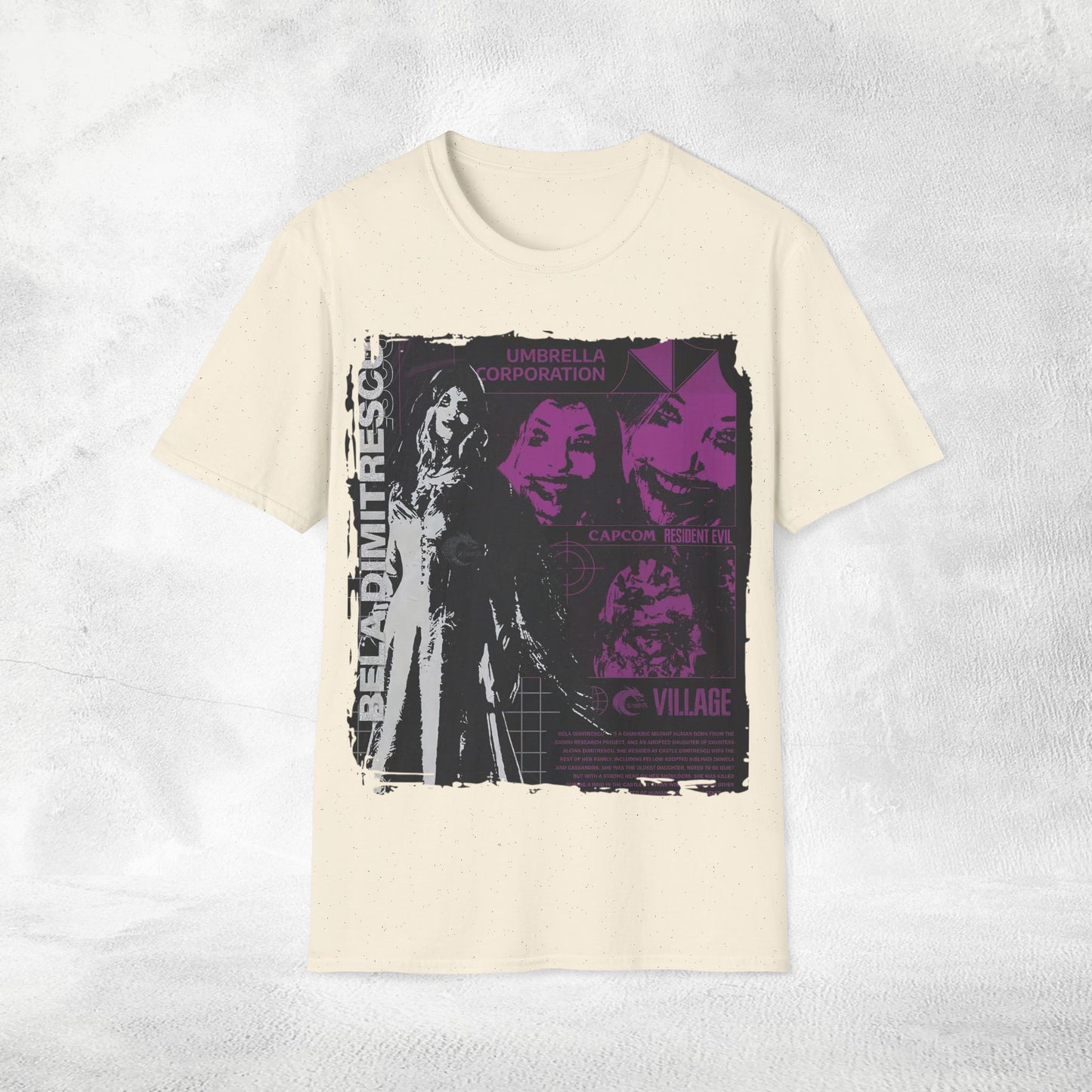 Unisex gaming shirt Resident Evil Bela Dimitresco