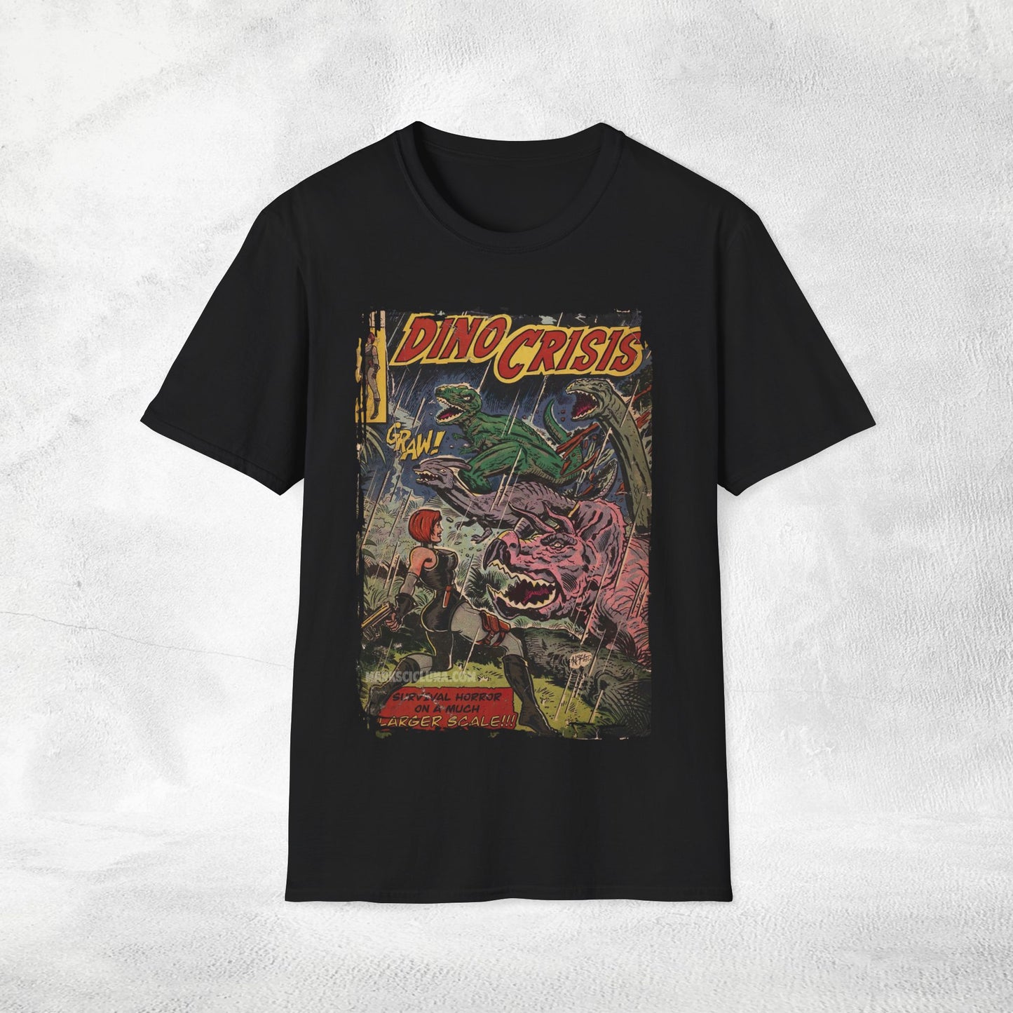 Unisex gaming shirt Dino Crisis