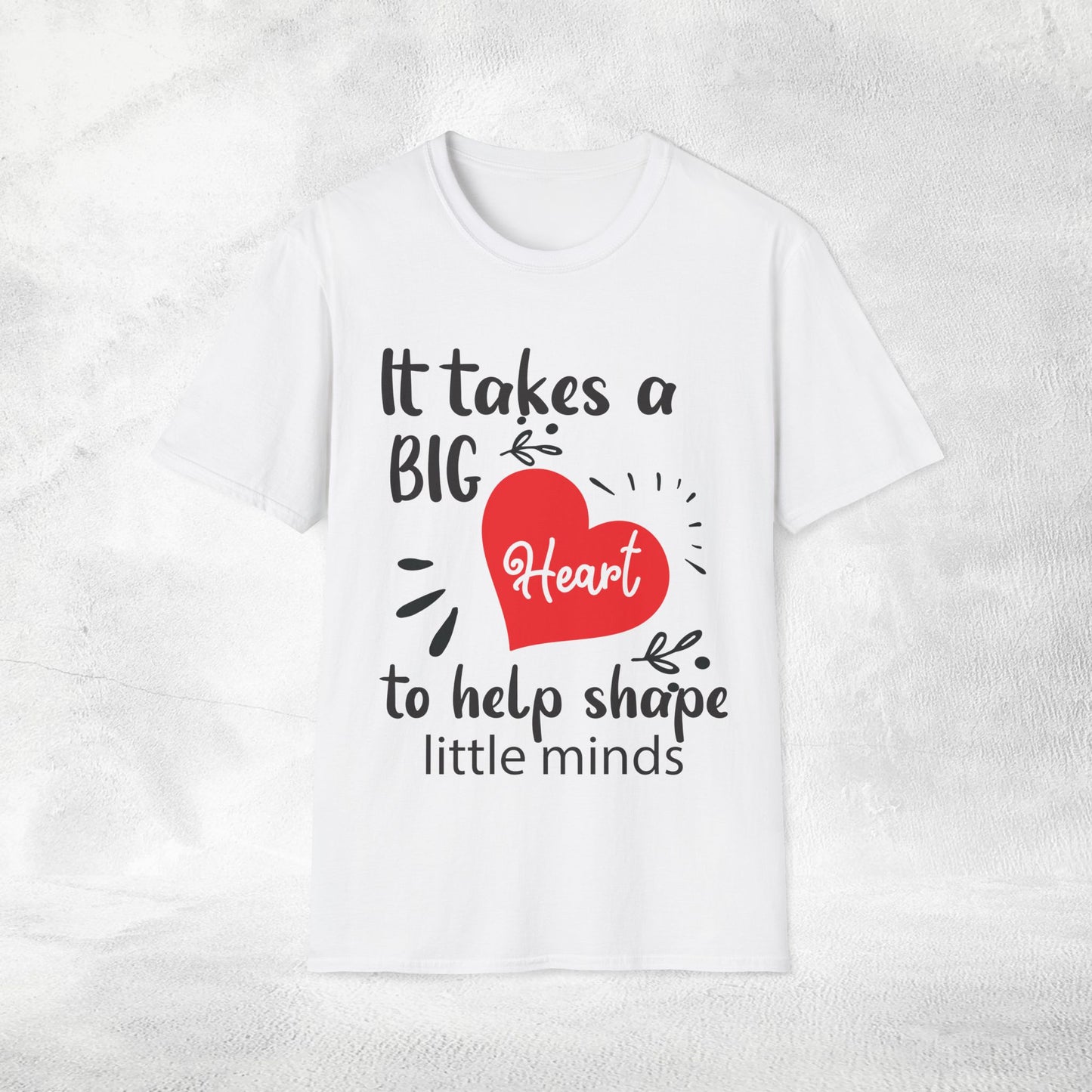 teacher shirt big heart