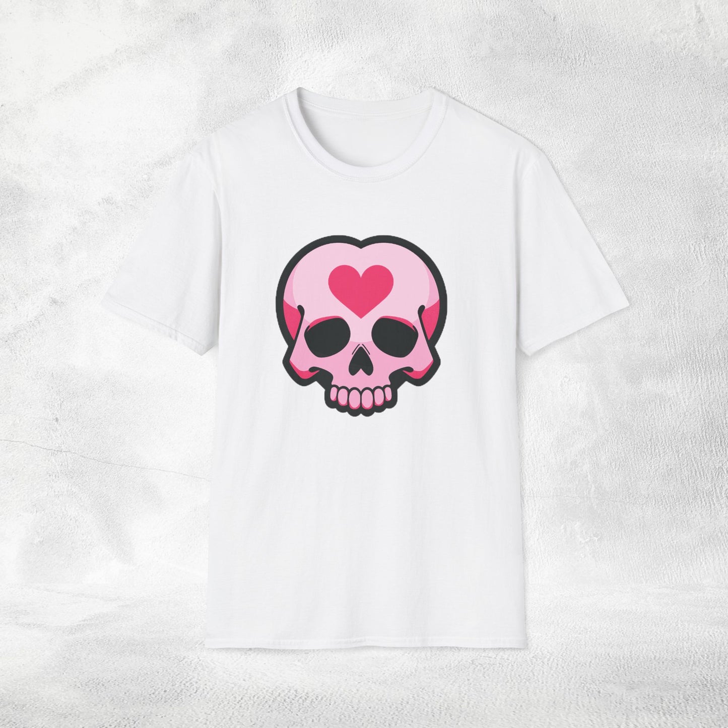 Unisex Gothic Shirt Pastel Skull