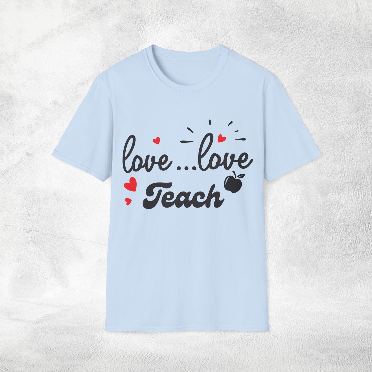 teacher shirt love love teach