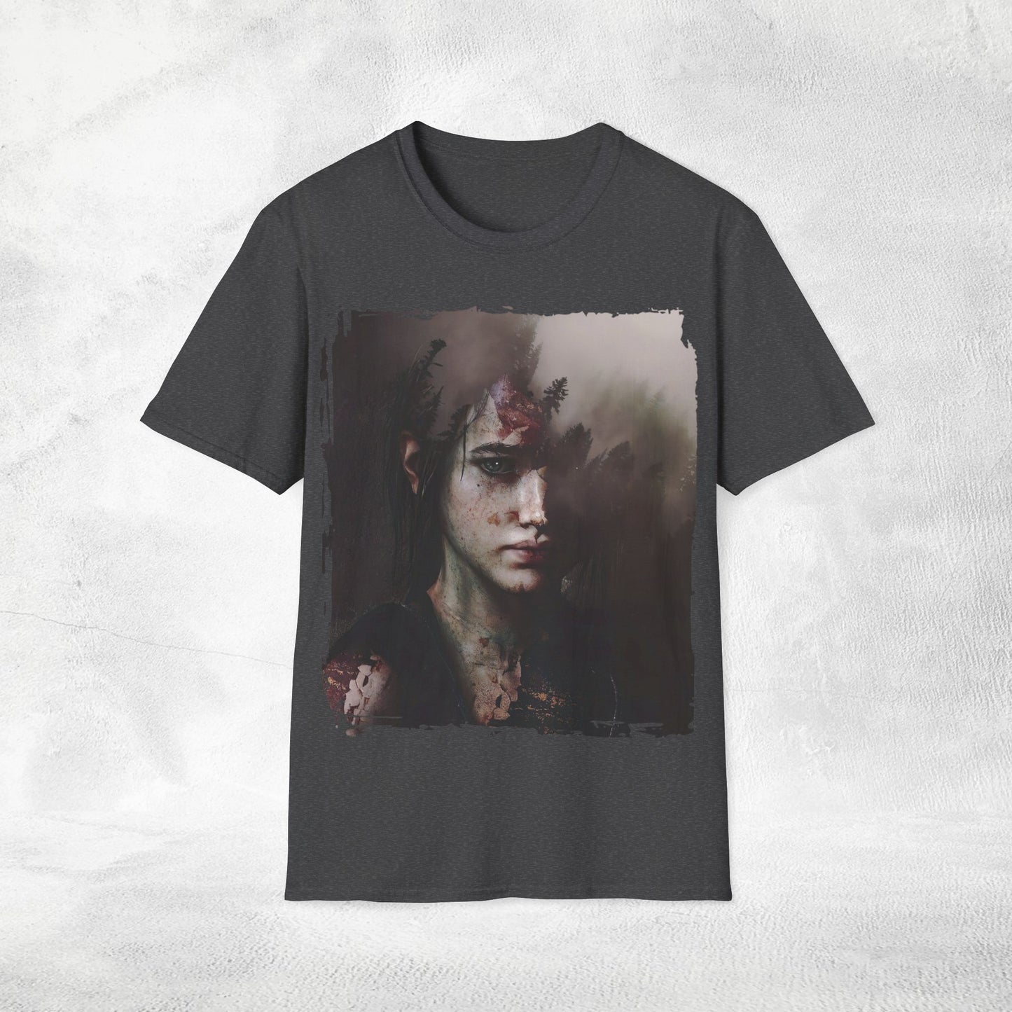 Unisex gaming shirt Ellie the Last of Us