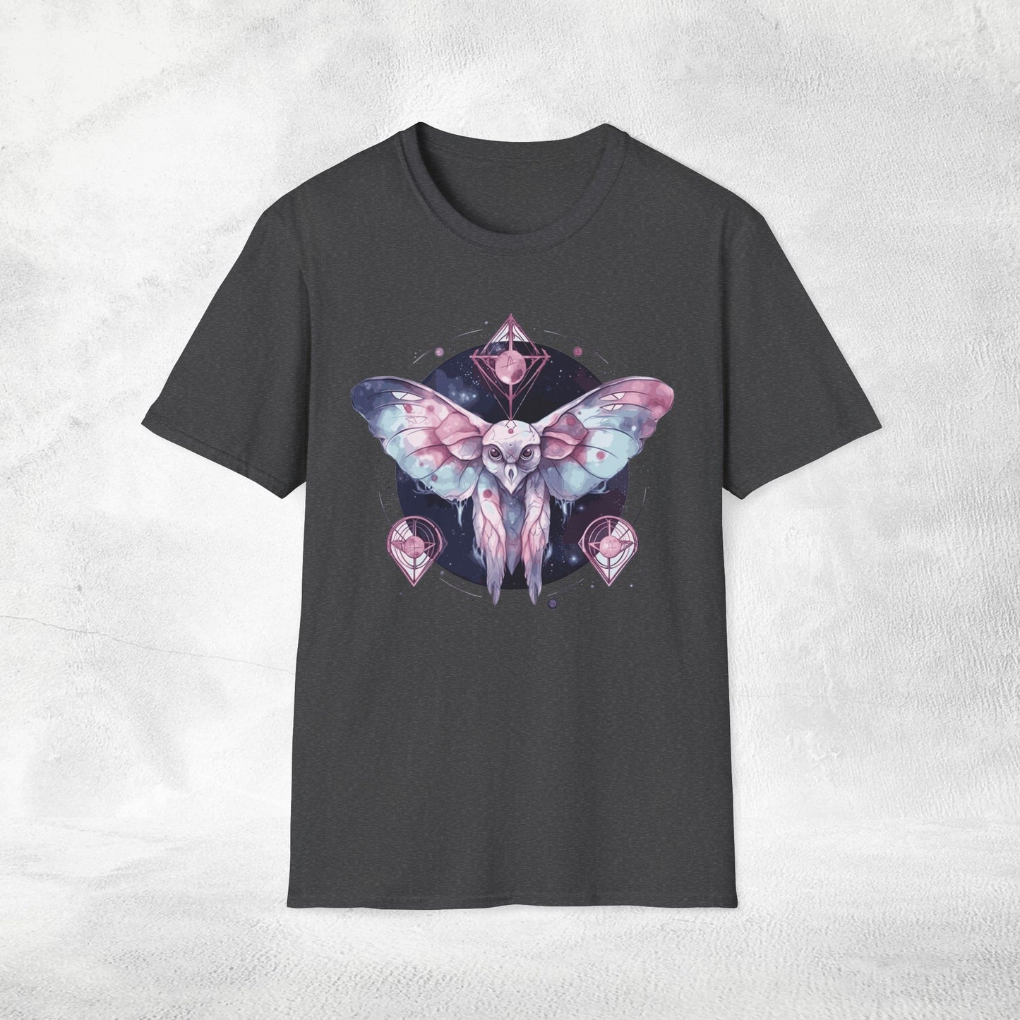 Unisex Gothic Shirt Pastel Moth