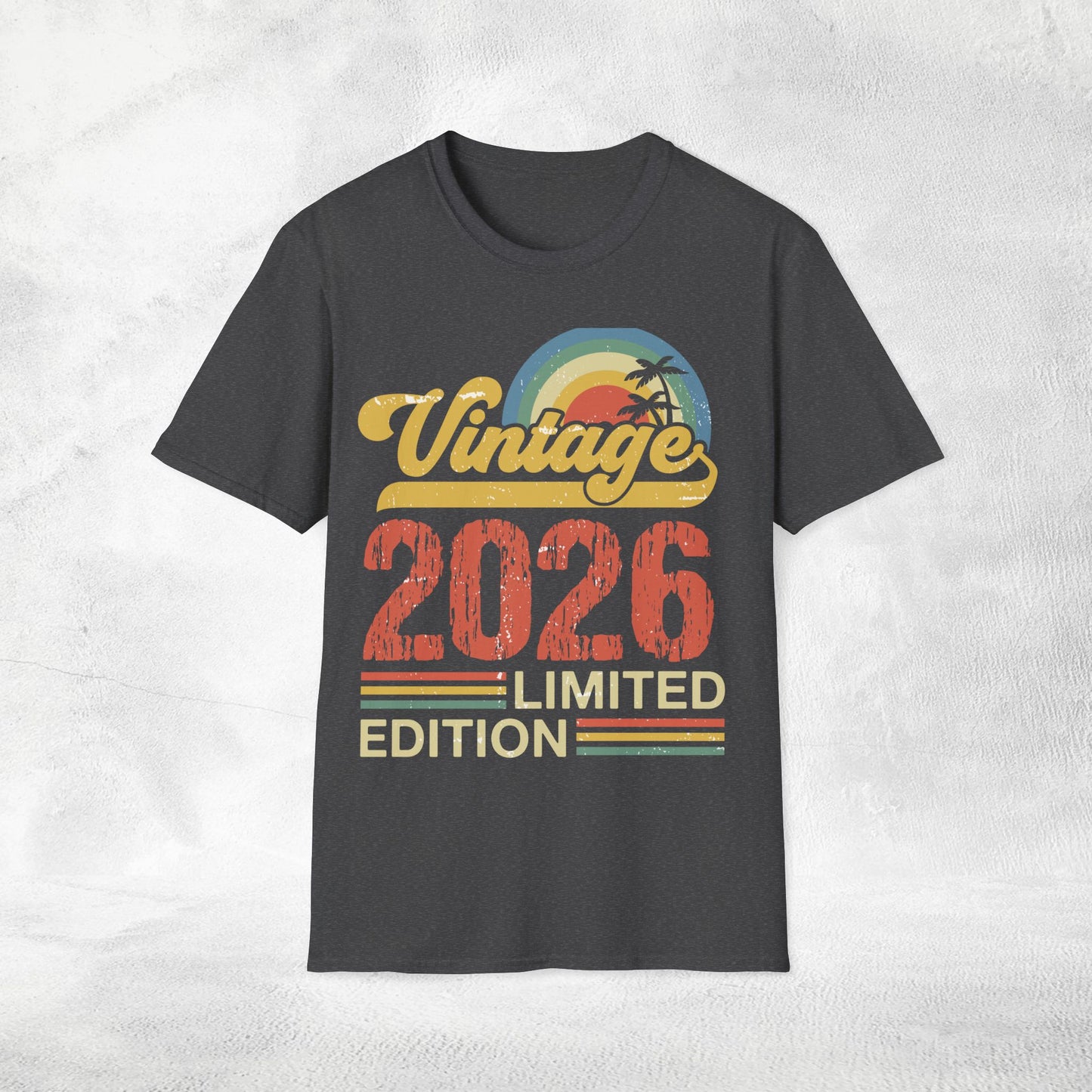 Unisex year of birth shirt 2026