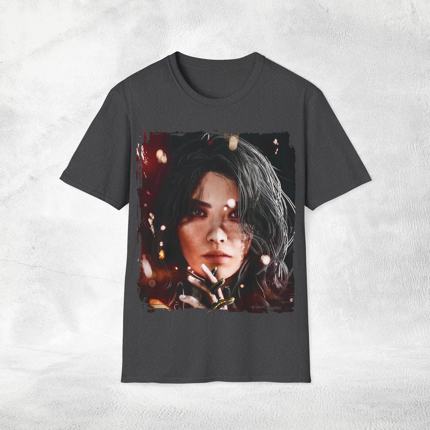 Unisex gaming shirt Expedition 33 Lune