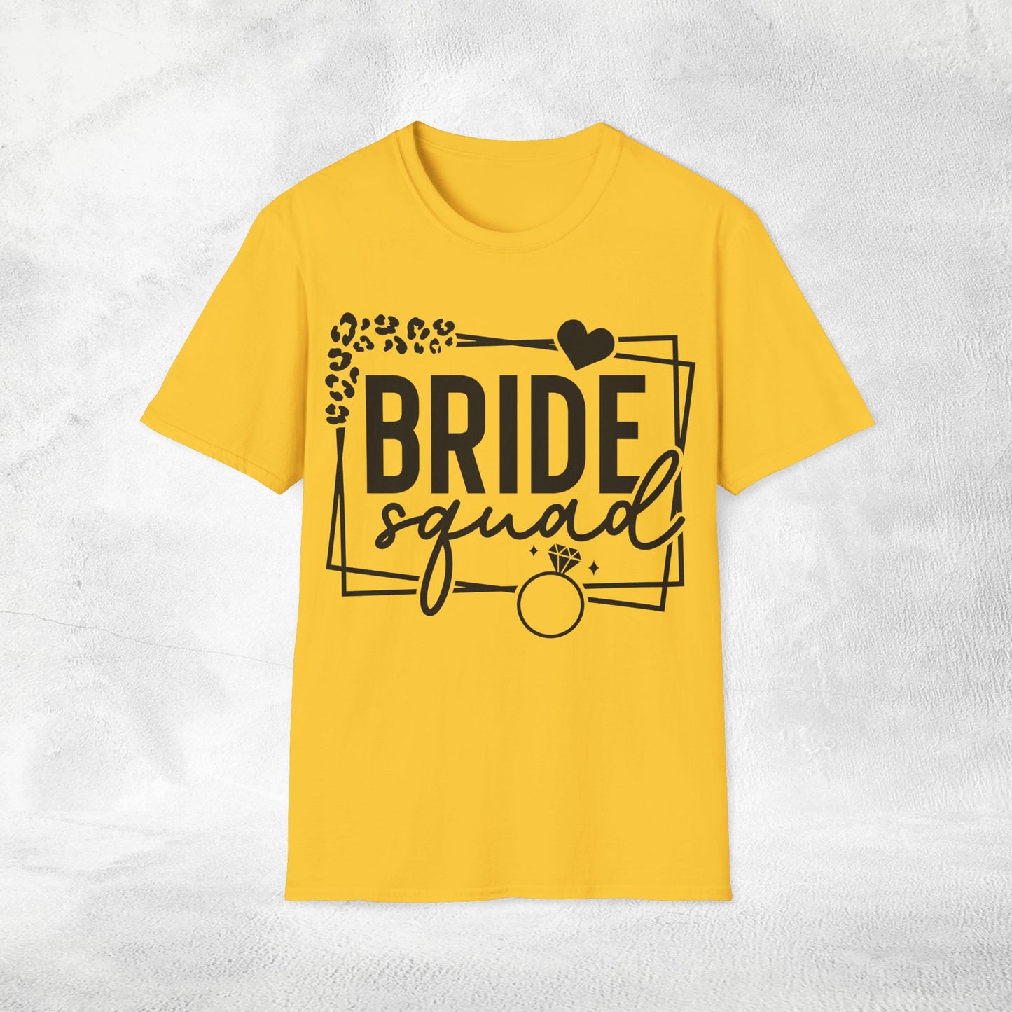 Women's T-Shirt bride squad bachelorette party