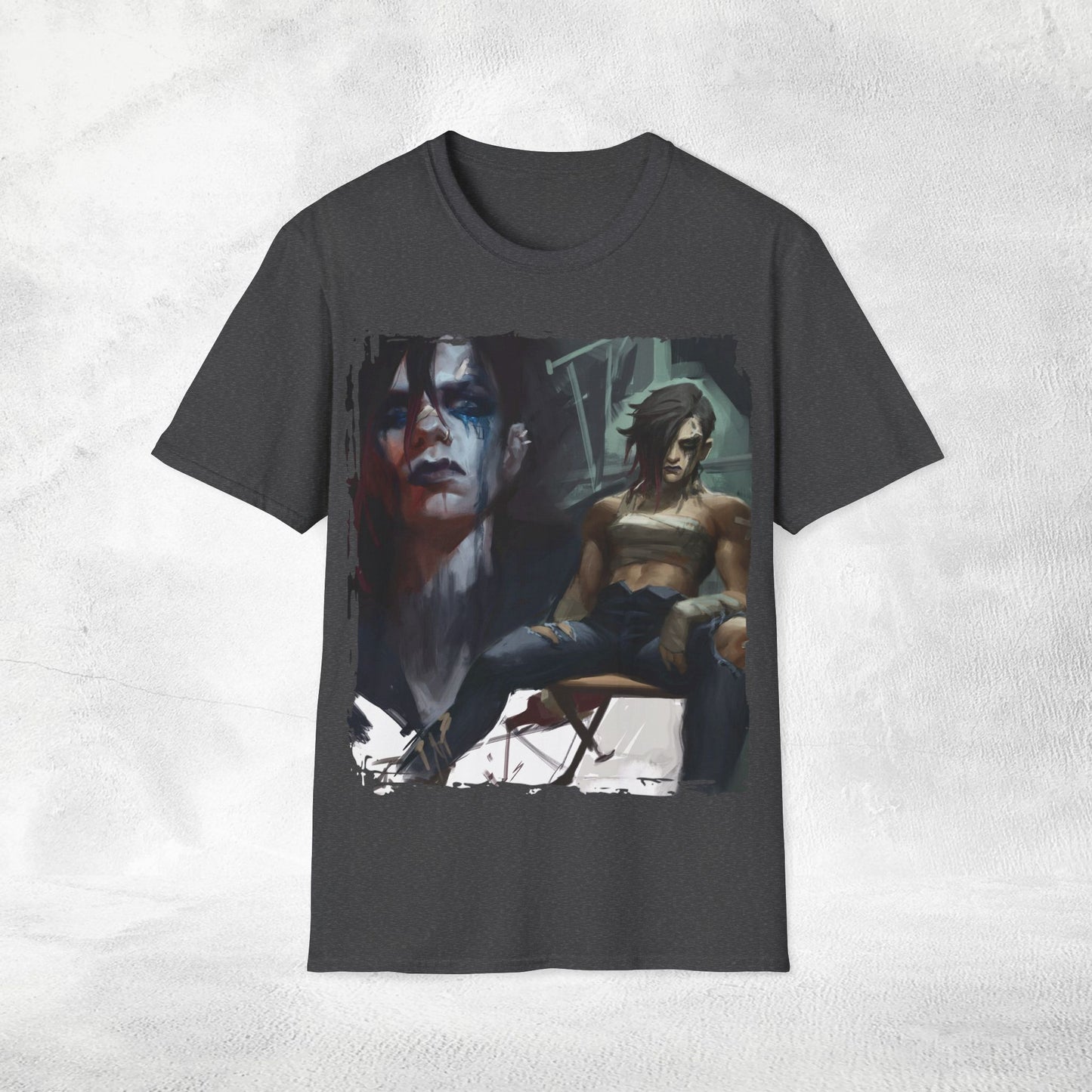 Unisex Gaming shirt Arcane Series LOL Vi