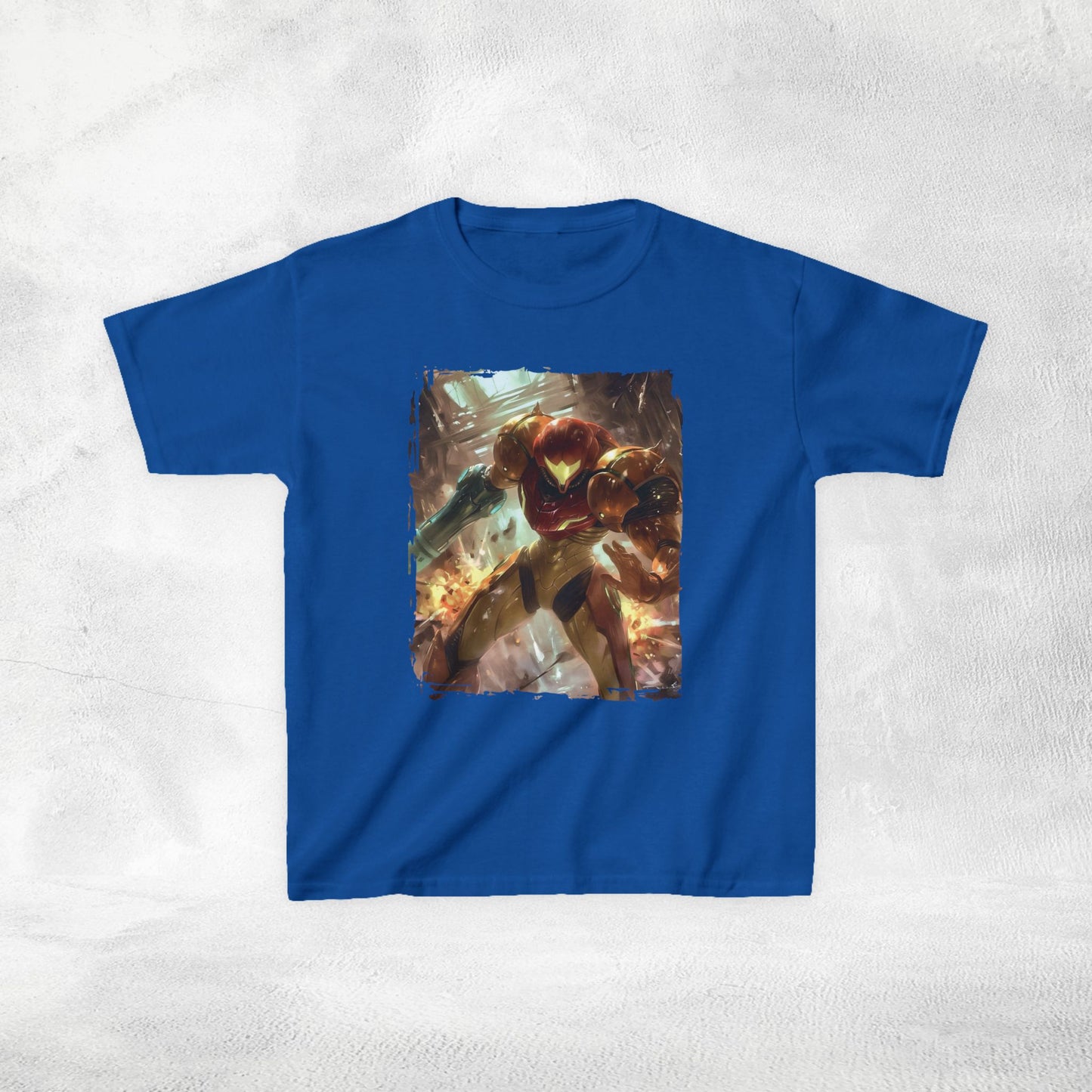 Kids gaming shirt Samus Aran