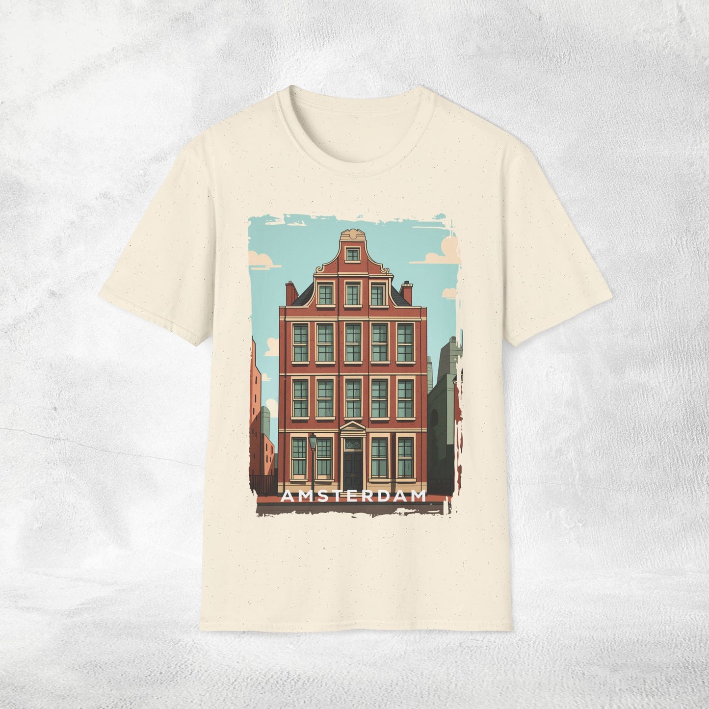 Women T-shirt Amsterdam vacation tee