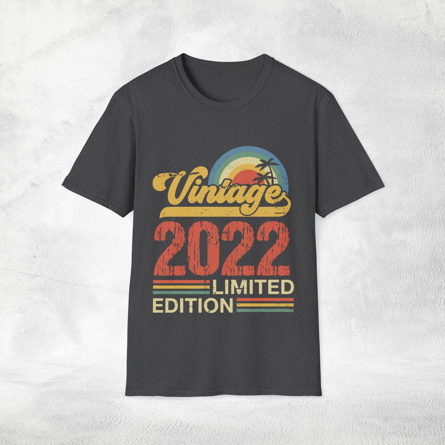 Unisex year of birth shirt 2022