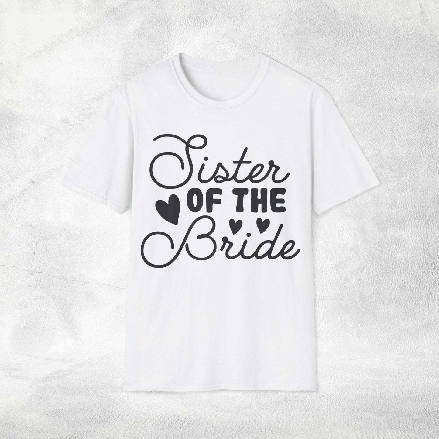 Women's T-Shirt sister of the bride bachelorette party