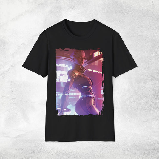 Unisex gaming shirt Mass Effect Liara T'Soni