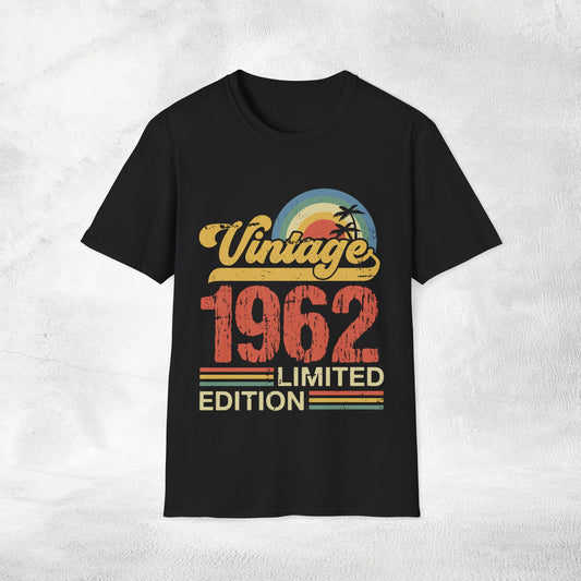Unisex year of birth shirt 1962