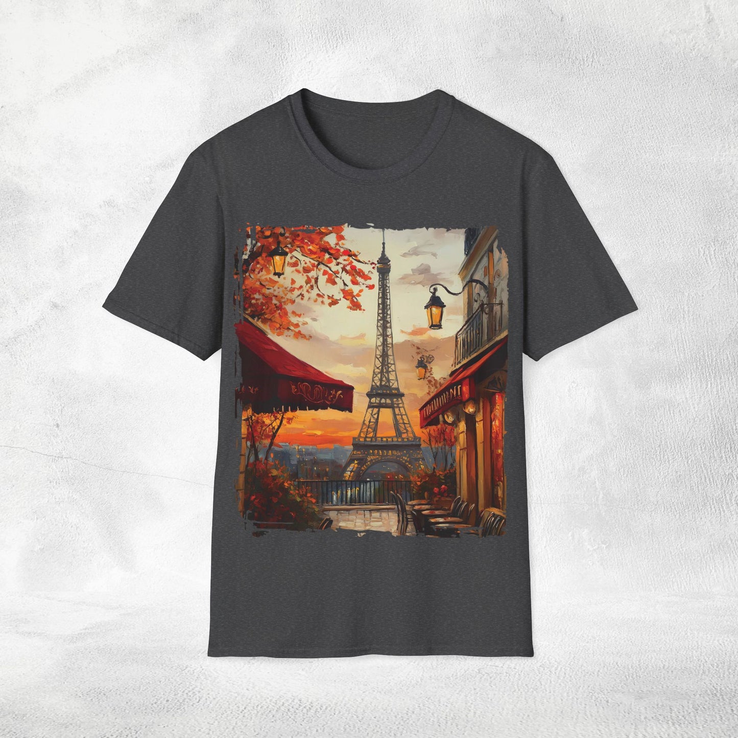 Women T-shirt from Paris with love vacation tee