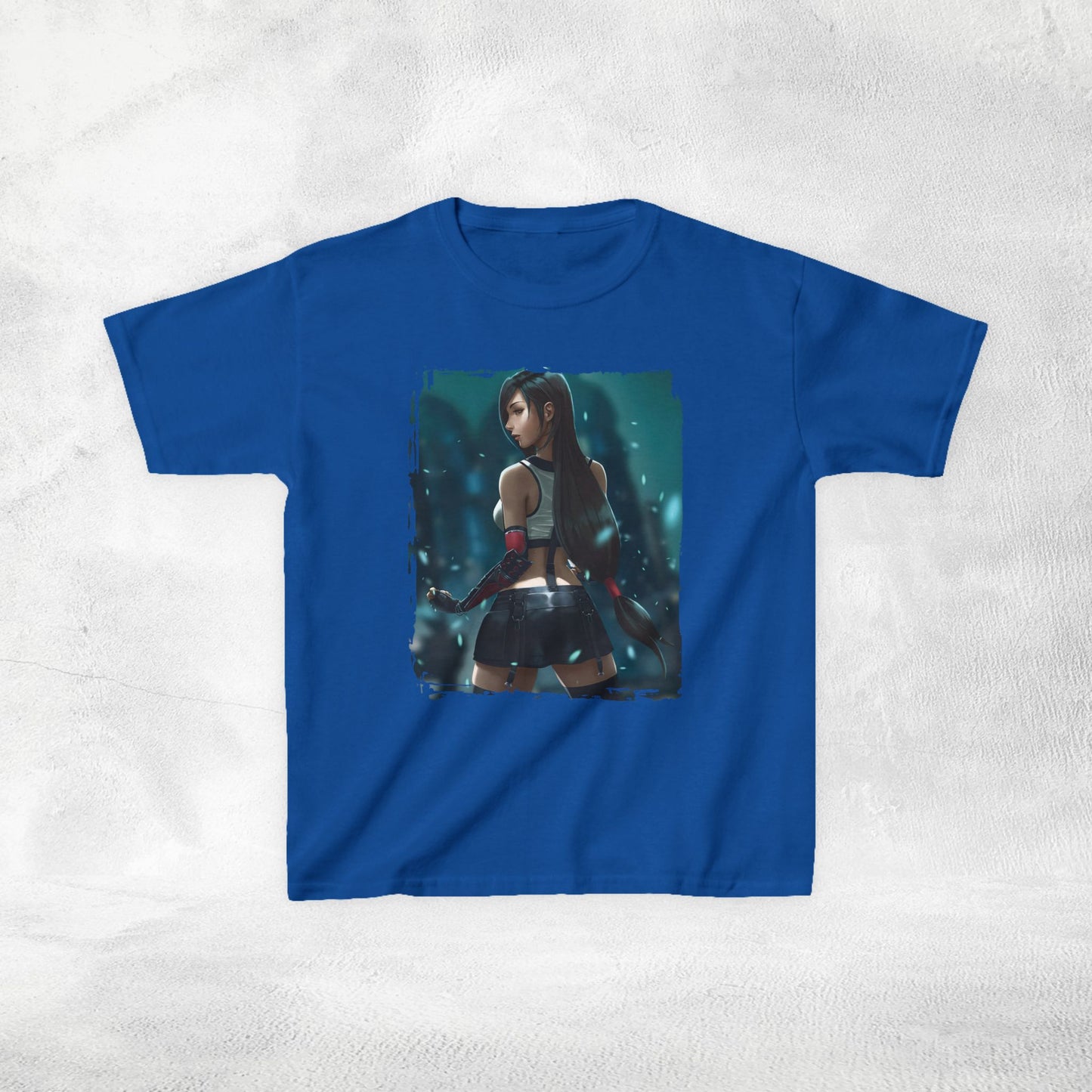 Kids gaming shirt Final Fantasy Tifa Lockhart