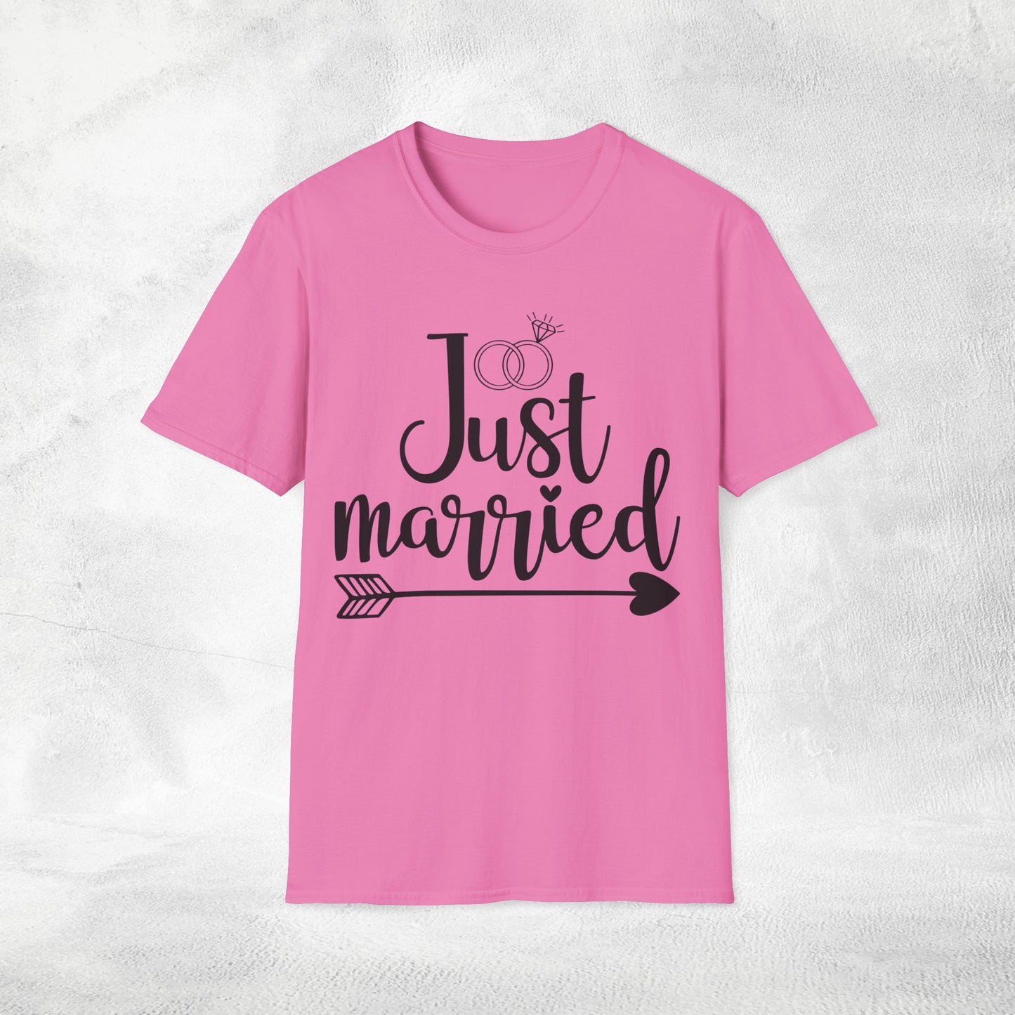 Women's T-Shirt just married bachelorette party