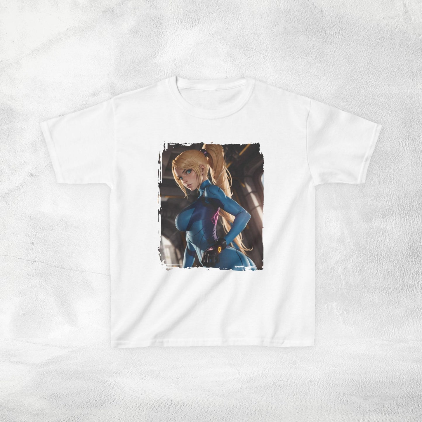 Kids gaming shirt Samus Aran