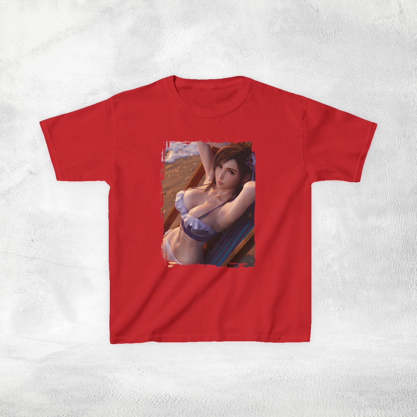 Kids gaming shirt Final Fantasy Tifa Lockhart