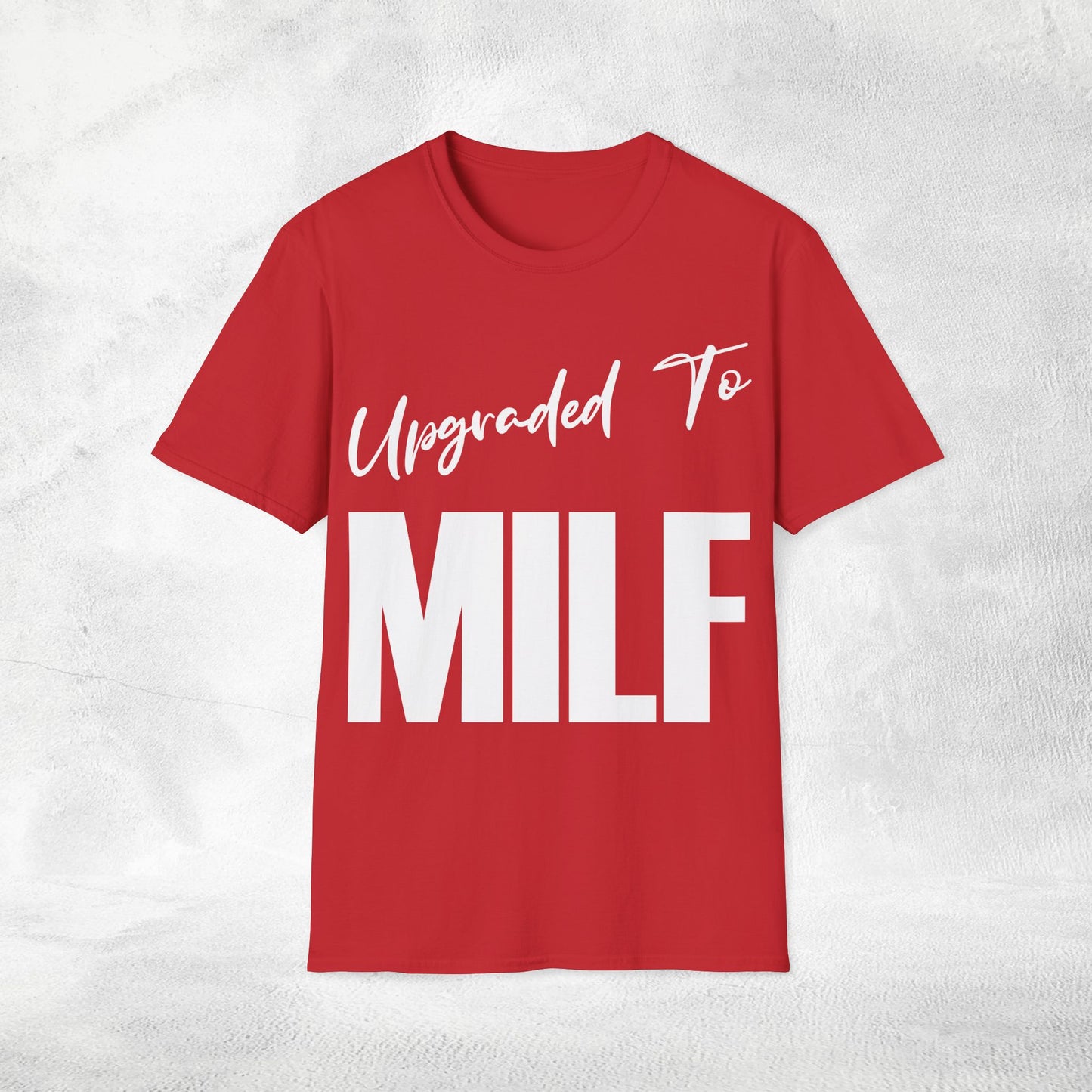Women's Wifey T-shirt Upgraded to MILF