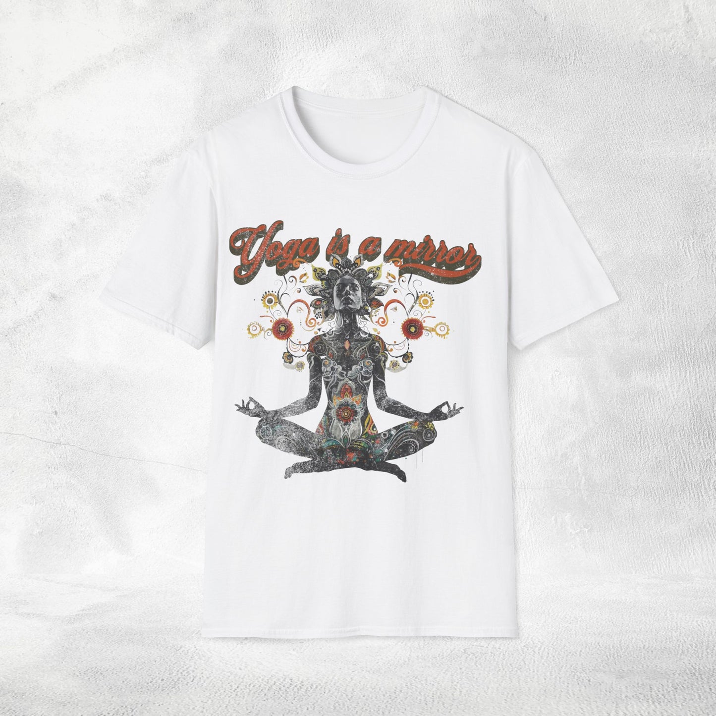 Women's yoga shirt Yoga is a mirror