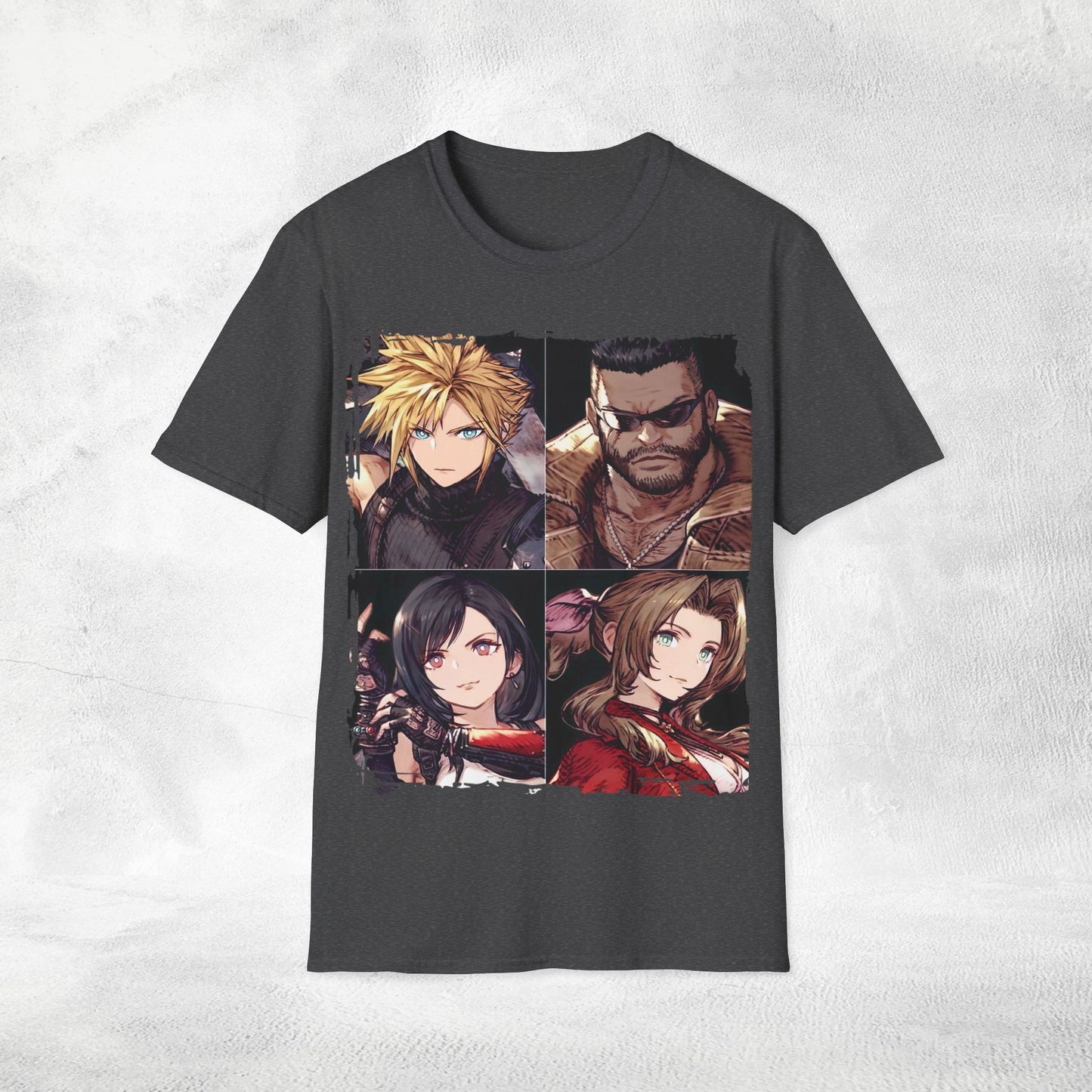 Unisex gaming shirt FF7 All Stars