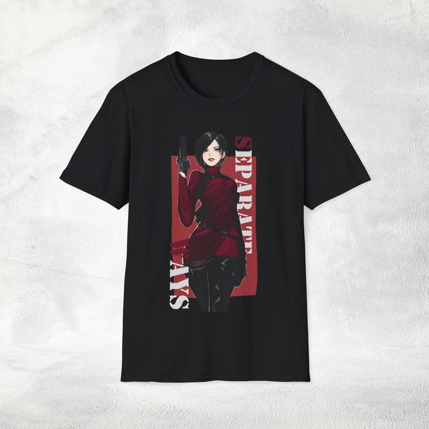 Unisex gaming shirt Resident Evil Ada Wong