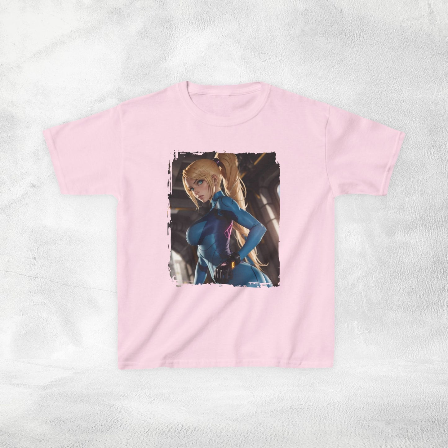 Kids gaming shirt Samus Aran