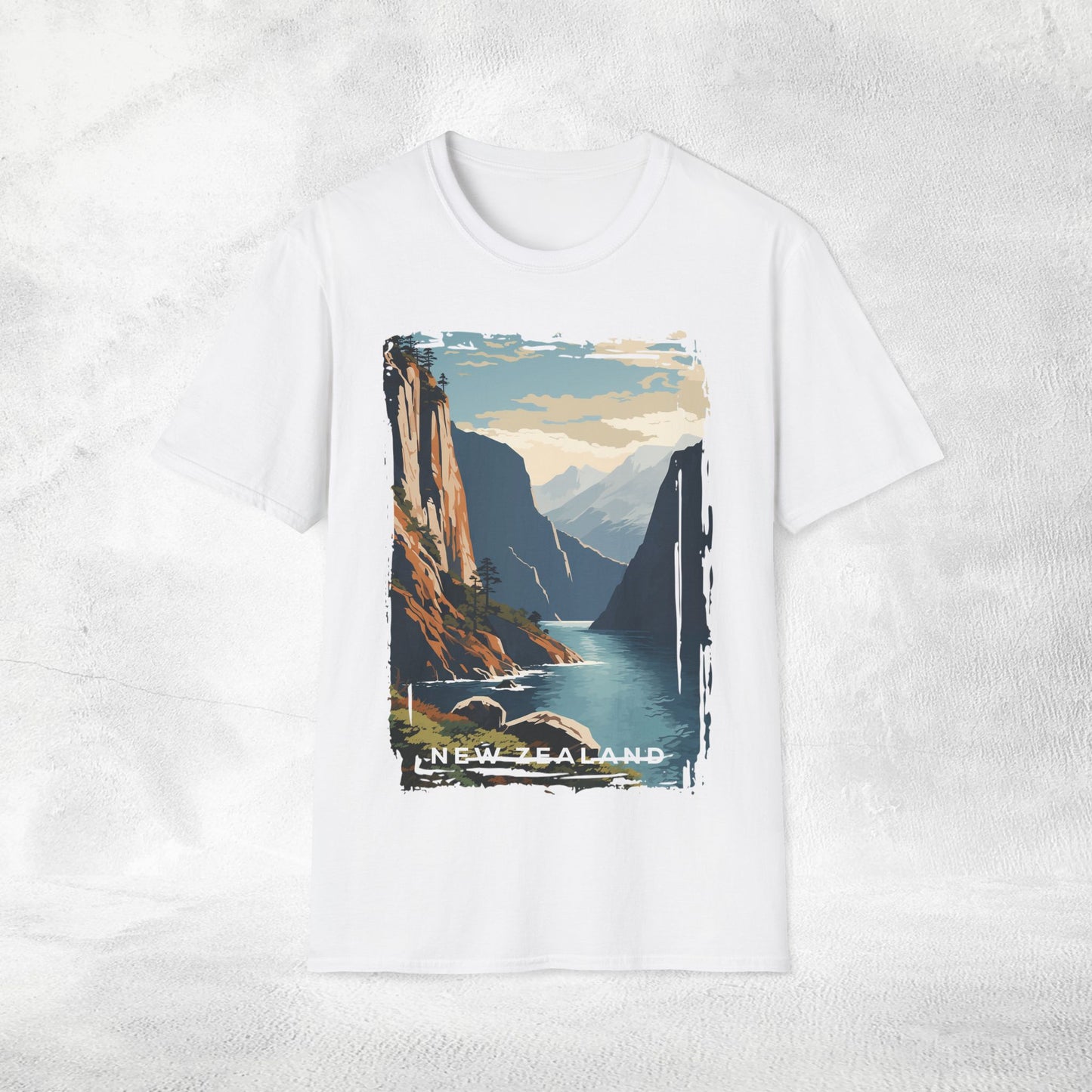 Women T-shirt New Zealand vacation tee