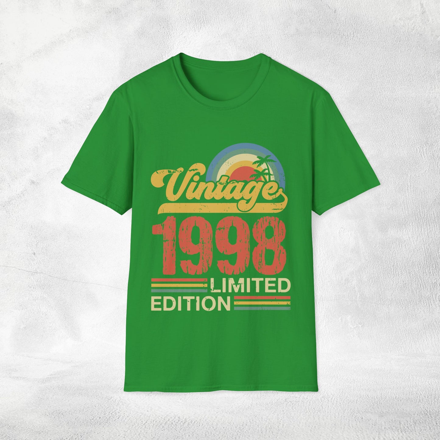 Unisex year of birth shirt 1998