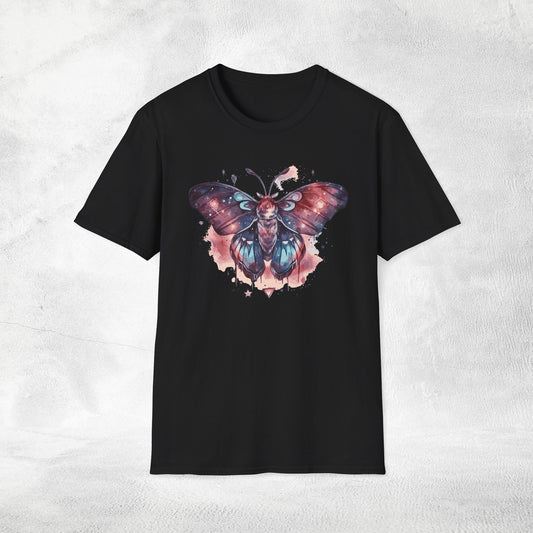 Unisex Gothic Shirt Pastel Moth