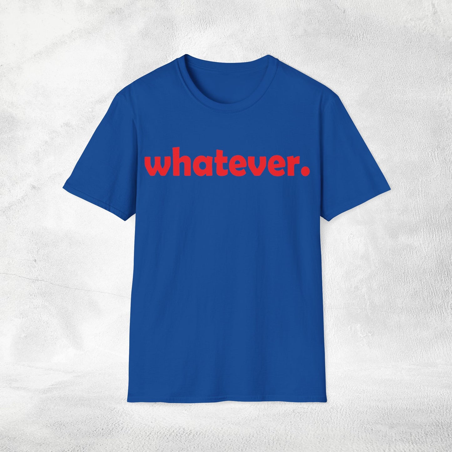 Women's Slogan T-shirt whatever