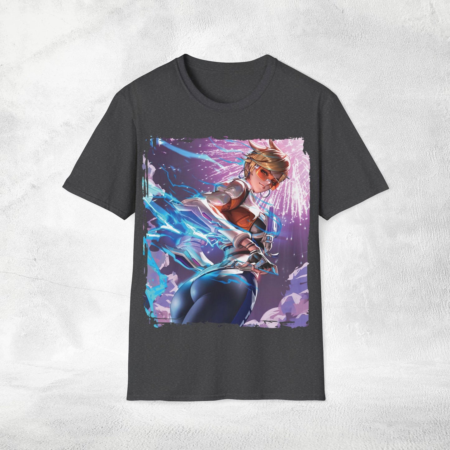 Unisex Gaming shirt Overwatch Tracer