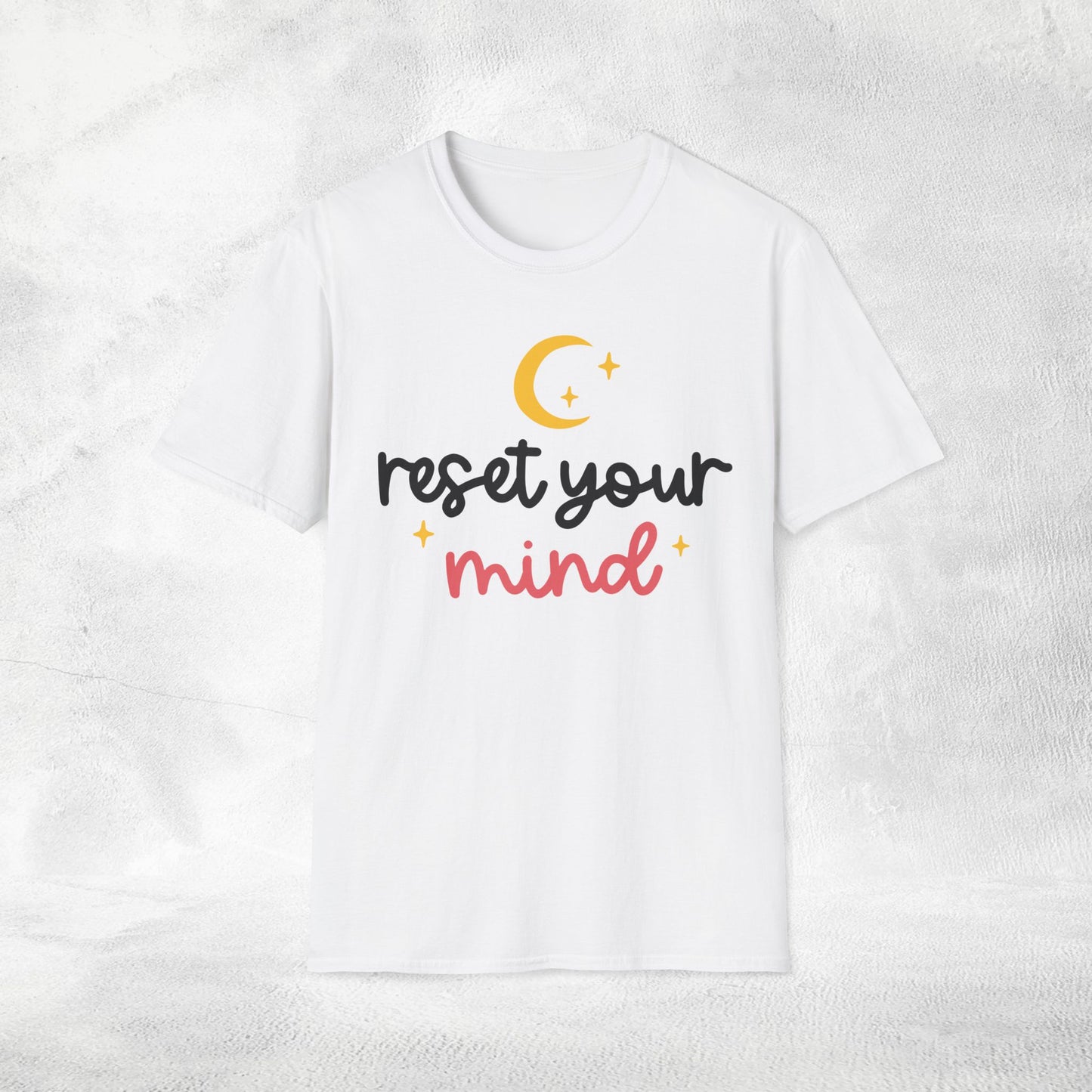 Women's yoga shirt reset your mind